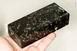 Stabilized box elder burl wood block