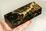 Stabilized box elder burl wood block