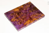 Stabilized box elder burl wood scales