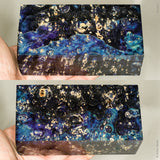 Large stabilized box elder burl wood block