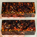 Stabilized box elder burl wood block