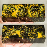 Stabilized box elder burl wood block