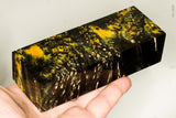 Stabilized box elder burl wood block