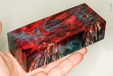 Stabilized box elder burl wood block