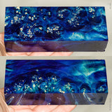 Stabilized box elder burl wood block