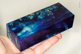 Stabilized box elder burl wood block