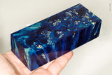 Stabilized box elder burl wood block