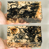 Large stabilized box elder burl wood block