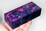 Stabilized box elder burl wood block