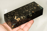 Stabilized box elder burl wood block