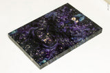 Stabilized box elder burl wood scales