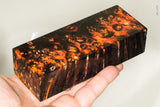 Stabilized box elder burl wood block