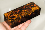 Stabilized box elder burl wood block