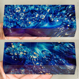 Stabilized box elder burl wood block