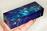 Stabilized box elder burl wood block