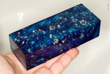 Stabilized box elder burl wood block