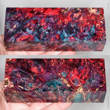 Stabilized box elder burl wood block