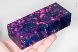 Stabilized box elder burl wood block