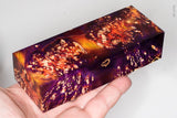 Stabilized box elder burl wood block