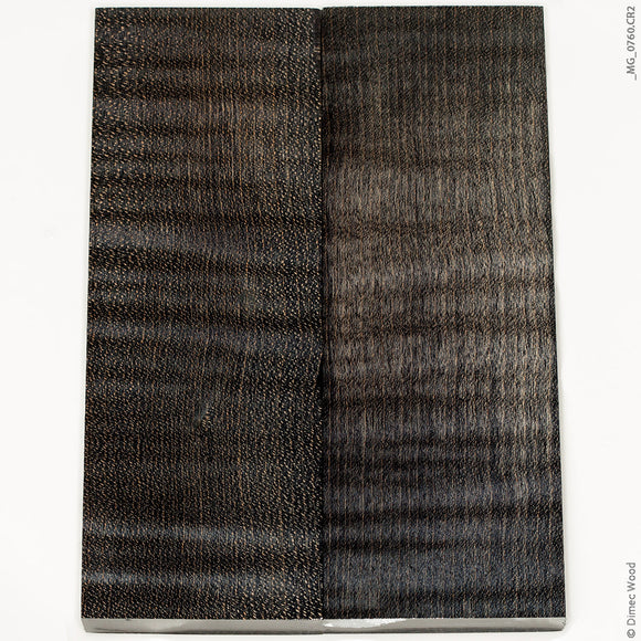 Stabilized curly maple wood panels