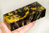 Stabilized box elder burl wood block