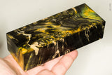 Stabilized box elder burl wood block
