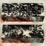 Stabilized box elder burl wood block
