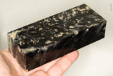 Stabilized box elder burl wood block