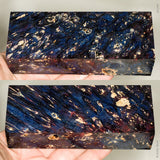 Stabilized box elder burl wood block