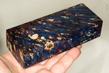 Stabilized box elder burl wood block