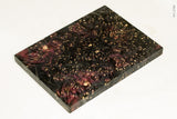 Stabilized box elder burl wood scales