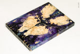 Stabilized box elder burl wood scales