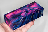 Stabilized box elder burl wood block