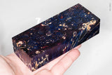 Stabilized box elder burl wood block