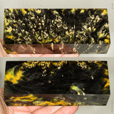 Stabilized box elder burl wood block