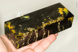 Stabilized box elder burl wood block