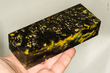 Stabilized box elder burl wood block