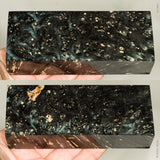 Stabilized box elder burl wood block