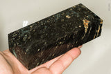Stabilized box elder burl wood block