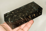 Stabilized box elder burl wood block