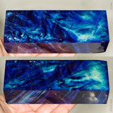 Stabilized box elder burl wood block
