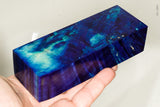 Stabilized box elder burl wood block