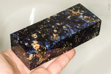 Stabilized box elder burl wood block