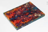 Stabilized box elder burl wood scales
