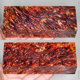 Stabilized box elder burl wood block