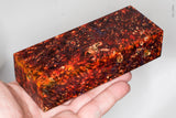 Stabilized box elder burl wood block