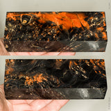 Stabilized box elder burl wood block