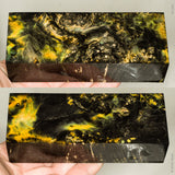 Stabilized box elder burl wood block