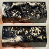 Stabilized box elder burl wood block