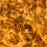 Stabilized wood golden amboyna burl block